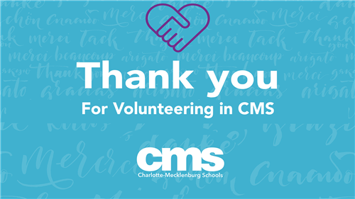 thank you for volunteering in CMS