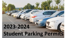  2023-2024 Student Parking Permits