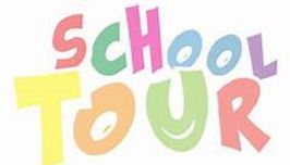  School tour sign 