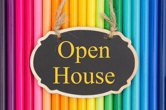  Open House sign