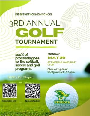 golf tournament at emerald lake golf club on may 20th