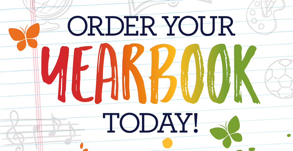  Order Your Yearbook Today