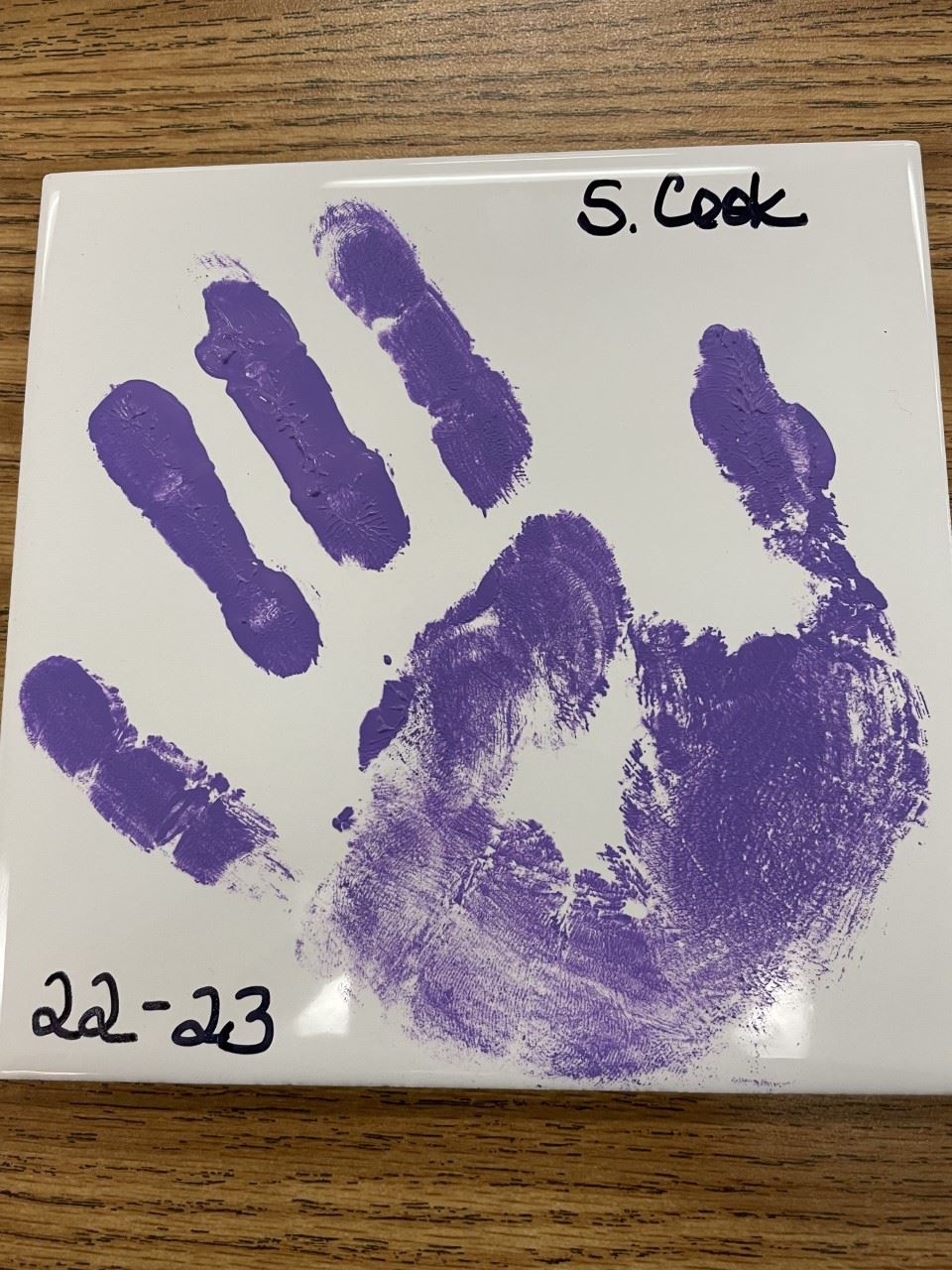  Handprint Fundraiser