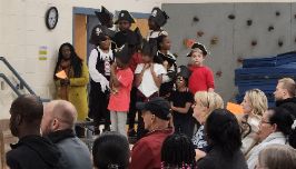 MILA 3rd graders in school play