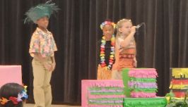 MILA 3rd graders in school play