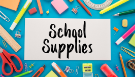  2025-26 School Supplies 