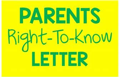  Parent's Right To Know