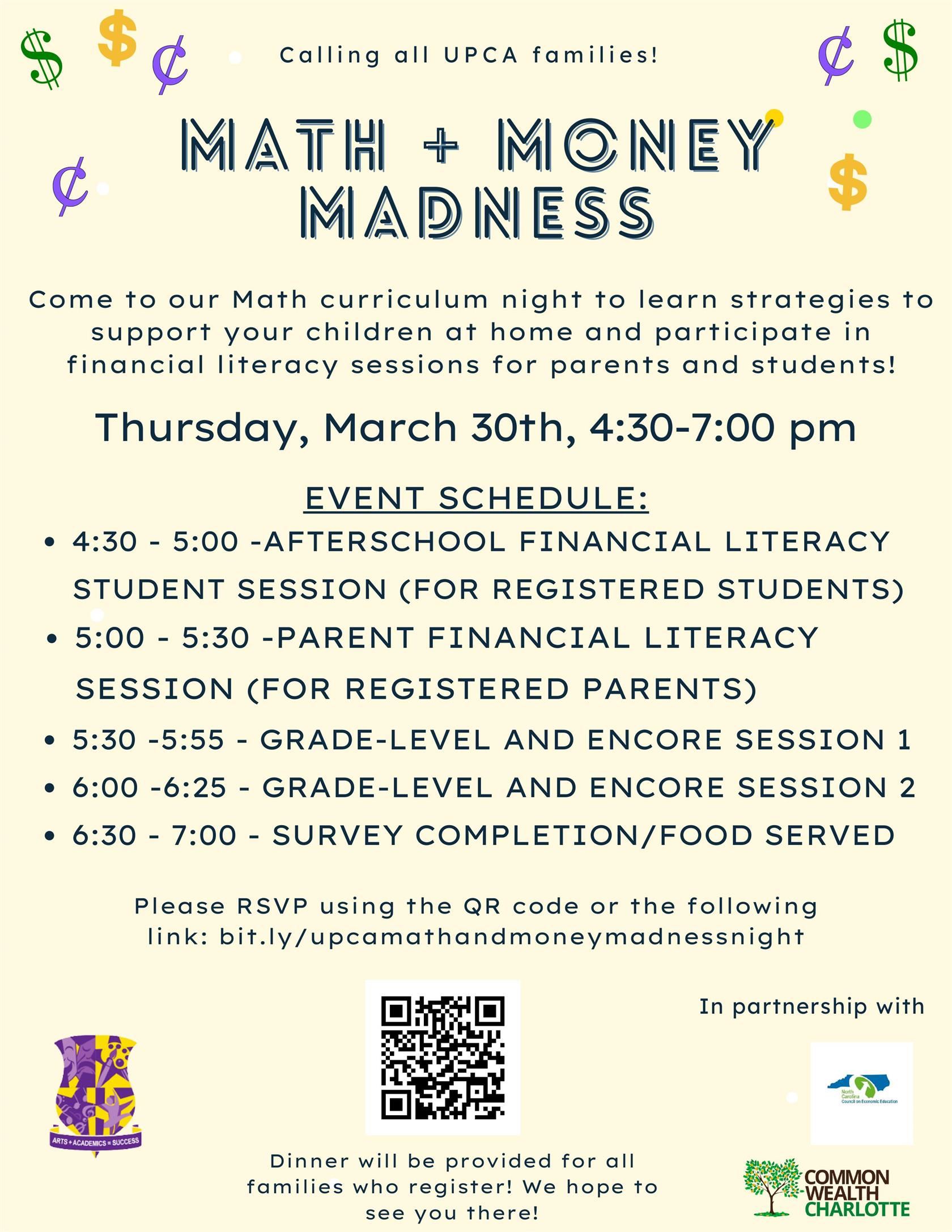  Math + Money Madness