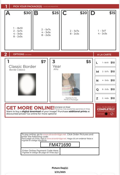 Photo Packages