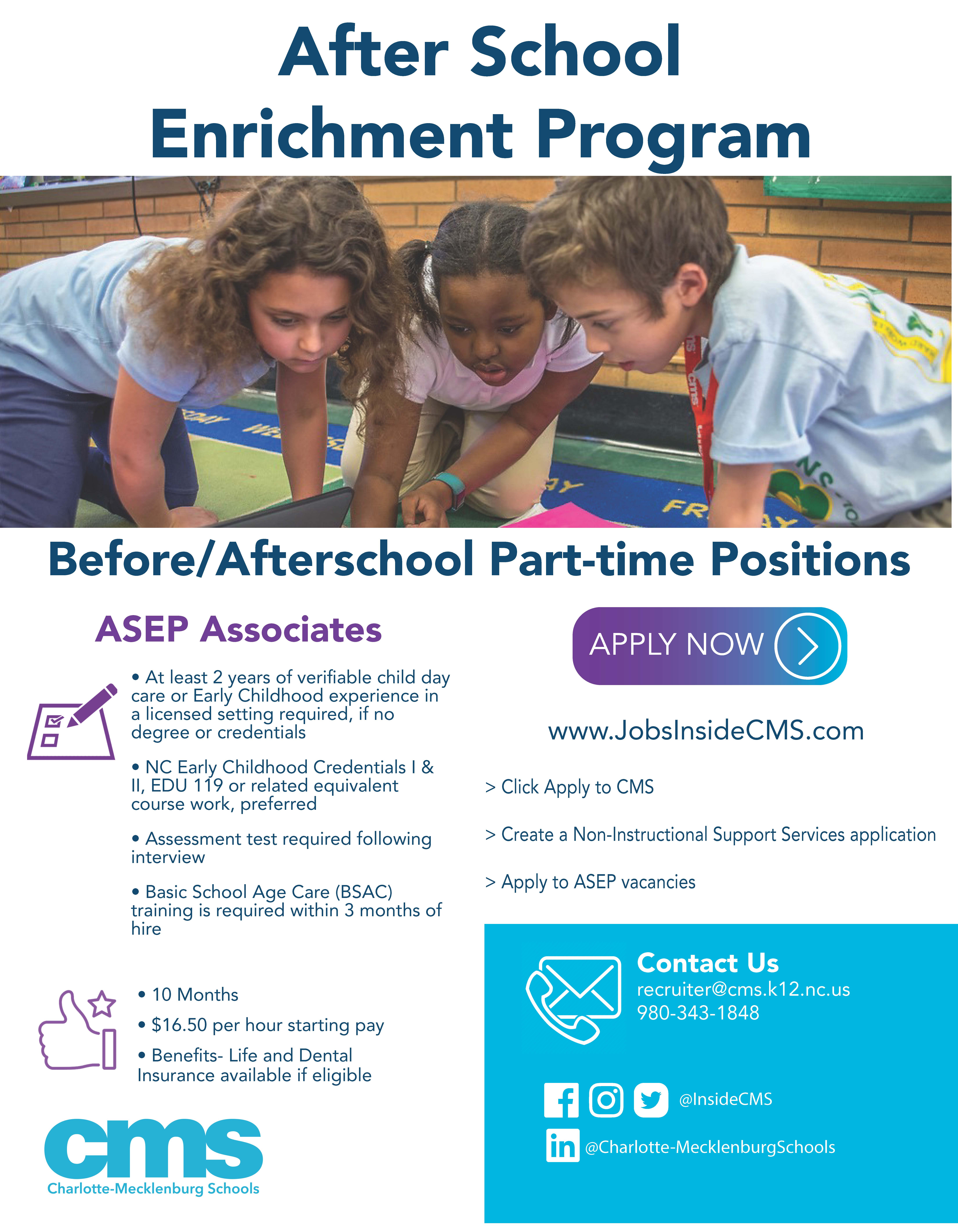 Afterschool Enrichment Program 2023-2024