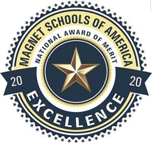 Magnet Schools of America National Award of Merit 2020 seal