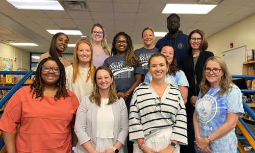  Group image of Sharon Elementary School staff