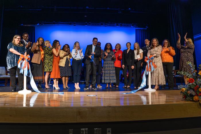 Group has ribbon-cutting at Ballantyne Ridge High School