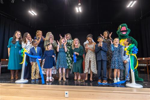 Knights View Elementary dedication