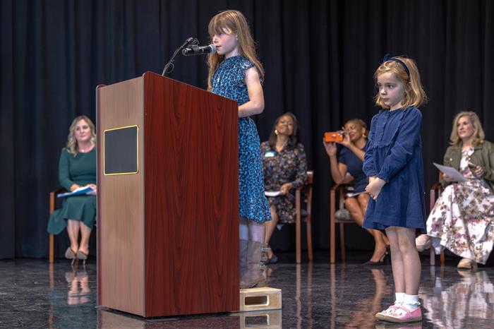 Knights View Elementary dedication