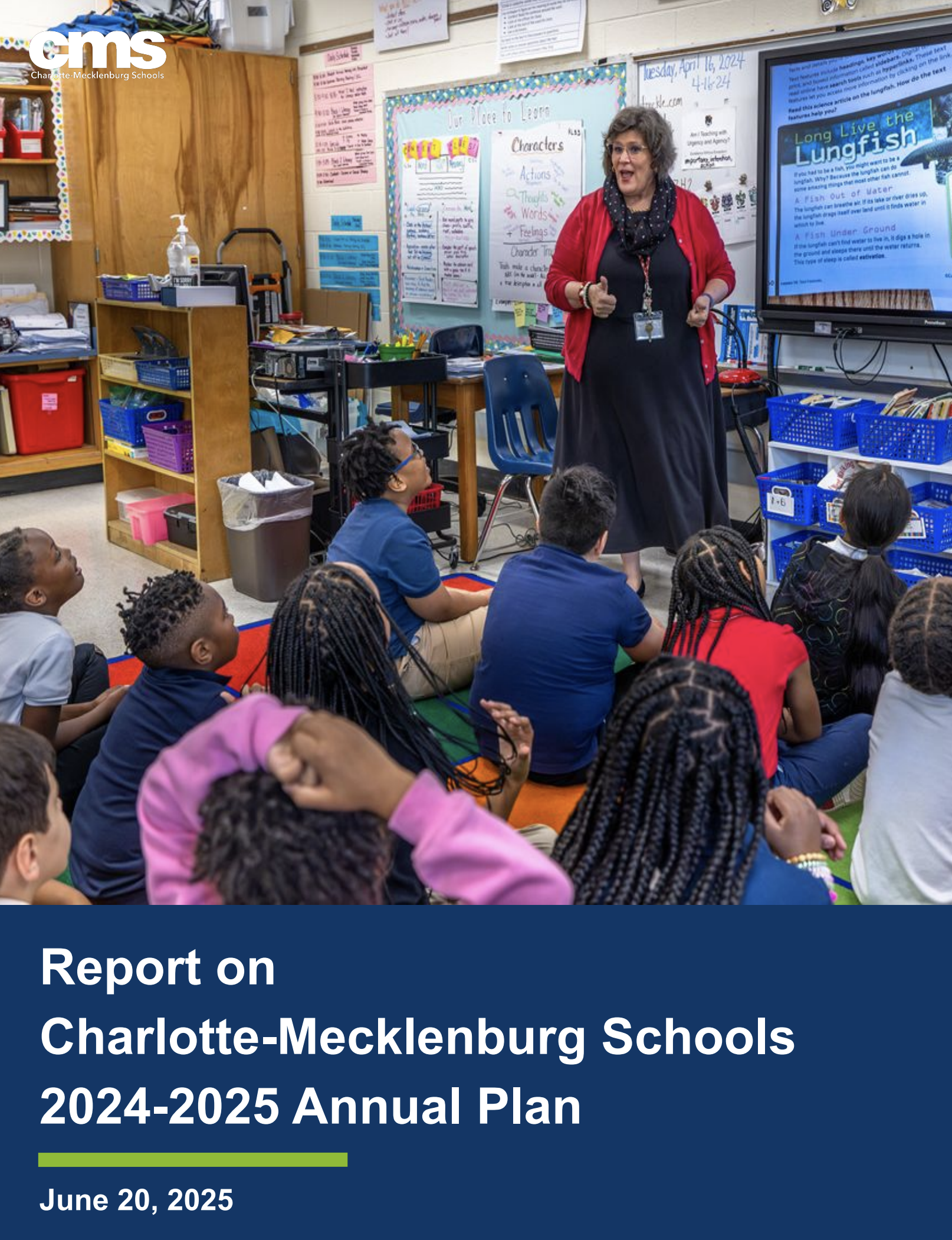 Report on Charlotte-Mecklenburg Schools Annual Plan 2024-2025