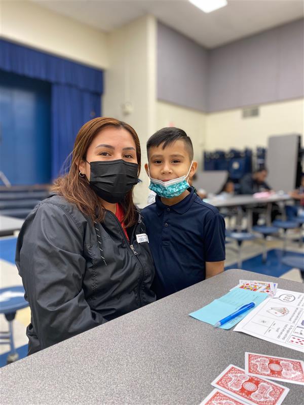 Student and parent 
